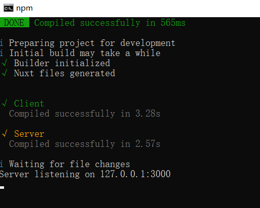 Nuxt.js + koa2 入门-Nickの博客