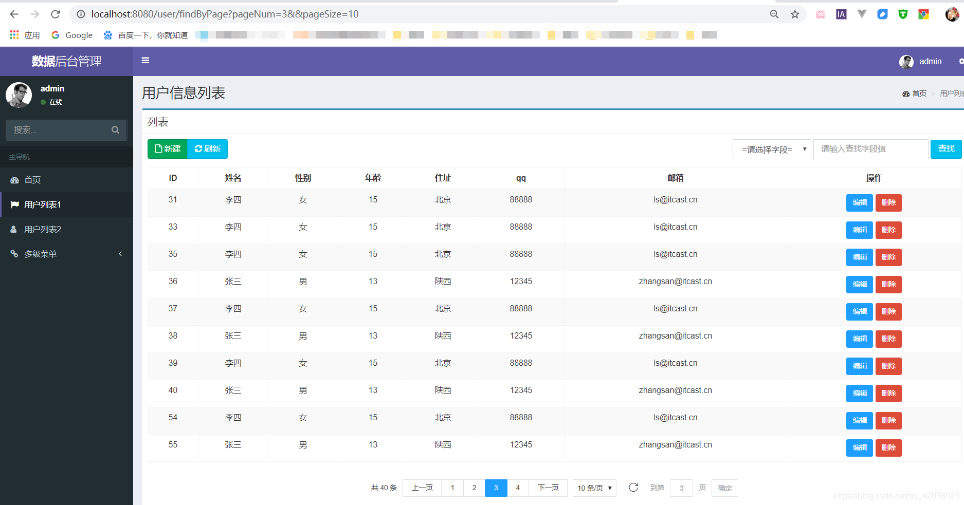Spring学习笔记（二十）——springboot基于AdminLTE的后台管理系统模板-Nickの博客