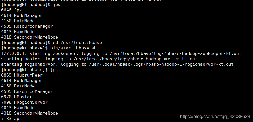 Hadoop——HBase配置、shell编程和api编程-Nickの博客