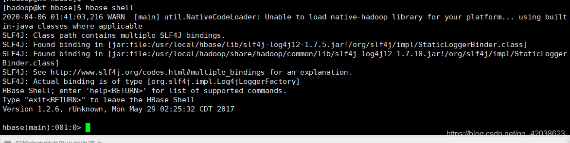 Hadoop——HBase配置、shell编程和api编程-Nickの博客